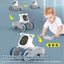 AI Technology Remote Control Robot Dog Toy for Kids - Early Education Light & Sound Interactive Pet