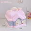 Mini House Shape Piggy Bank for Kids | Cartoon Cute Plastic Money Saving Coin Bank Jar