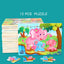 Children's Educational Puzzle Jigsaw in Iron Box | 60, 100, & 200 Piece Wooden Kids Puzzles | Educational Toys & Games