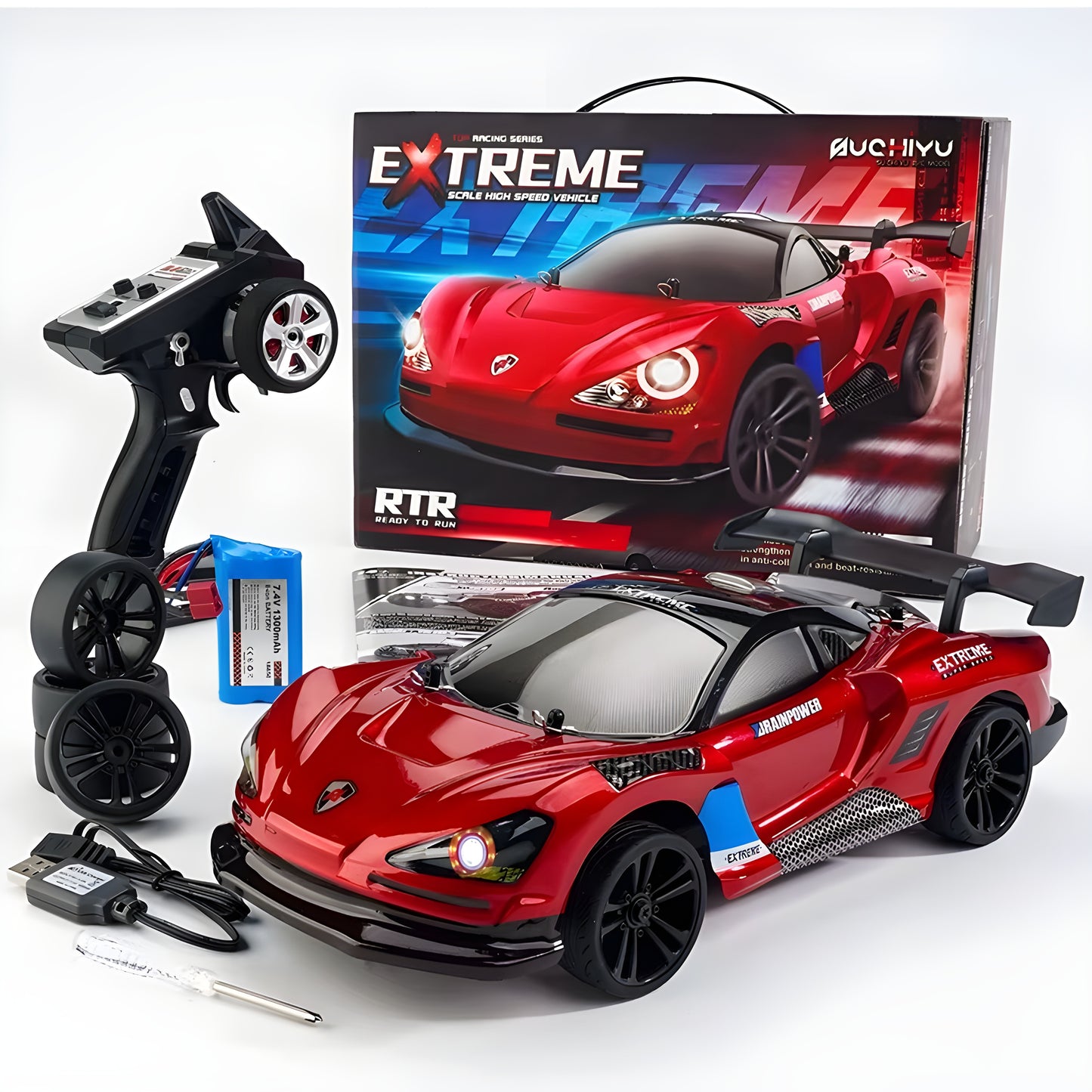 SCY 16301 1/16 High-Speed 4WD Electric RC Drift Car – On-Road Racing Remote Control Vehicle