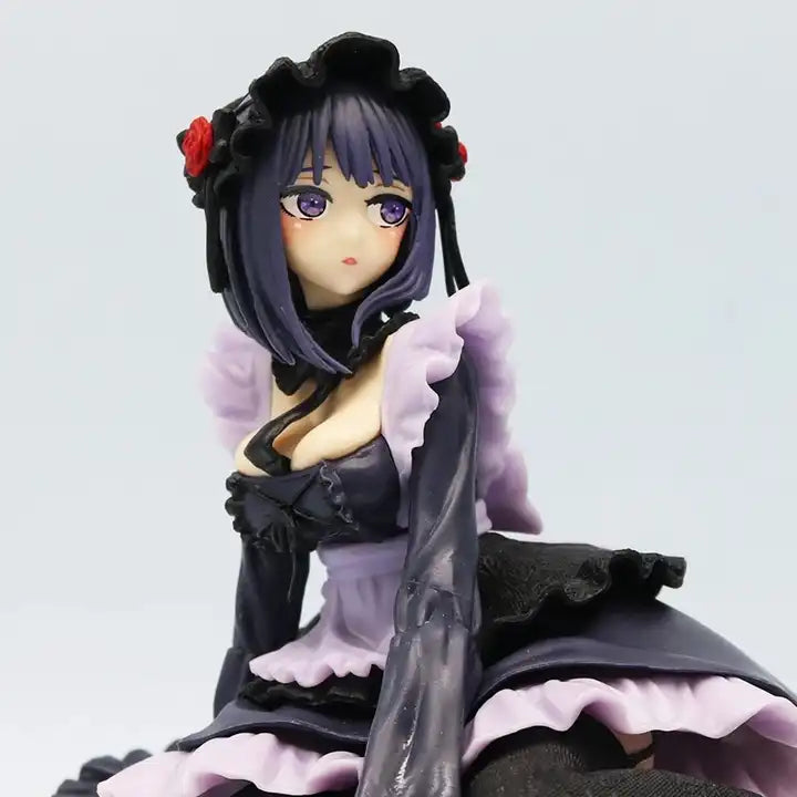 11CM My Dress-Up Darling - Black Maid Outfit Kitagawa Marin Shizuku Kuroe Figurine Collection - PVC Anime Figure