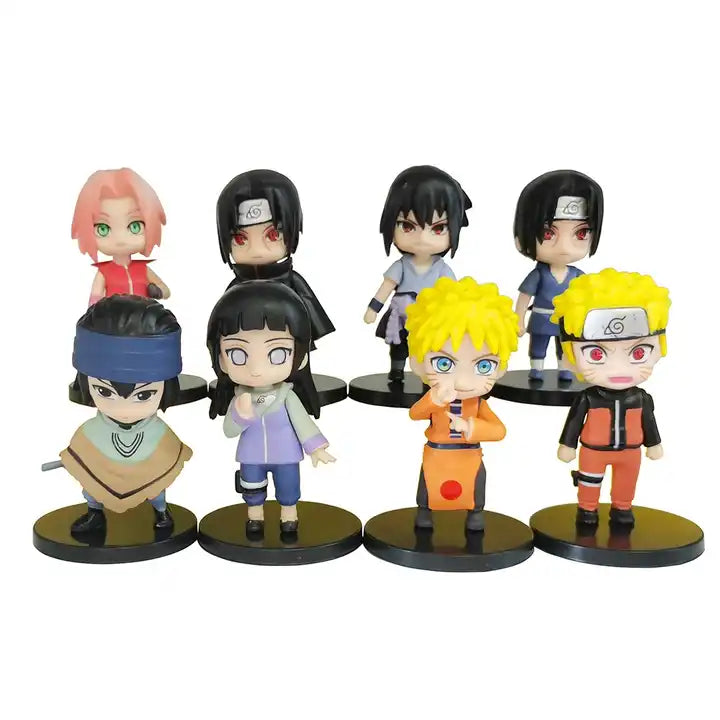 12 Style Anime PVC Action Model - Naruto Action Figures Collection