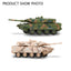 Classic Military Remote Control Vehicle - Kids' Electric RC Tank Toy