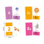 High-Quality Children Early Education Cognitive Cards - Color Number Shape Animal ABC English Alphabet Learning Flash