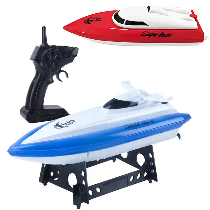 Custom 2.4GHz High-Speed Remote Control Speedboat – Rechargeable Electric Boat Toy