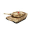 360-Degree Rotation Remote Control Battle Crawler Tank - Long Distance Climbing Toy with LED Lights and Sound