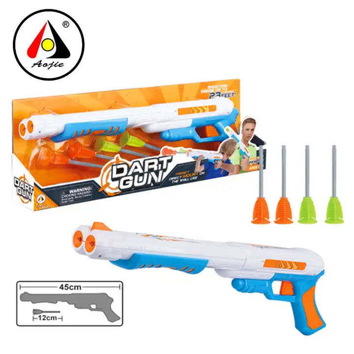 CE Certified Plastic Toy Gun ? Safe Foam Dart Shooter for Kids | Best Outdoor Play Dart Blaster Toy