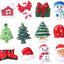 Direct Resin Christmas Crafts Kids Fridge Magnets Resin Handmade Tourism Souvenirs Gift