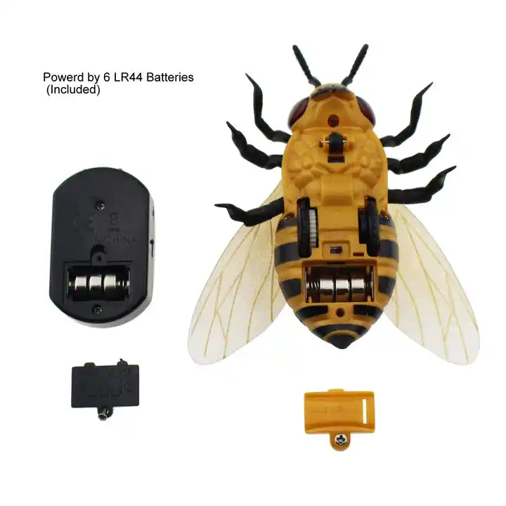 Infrared Remote Control Flying Bee Toy - Interactive RC Animal Toy for Kids