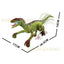 Simulated Walking 2.4G Remote Control Dinosaur Toy with Spray - Interactive Electric Dinosaur Model for Kids