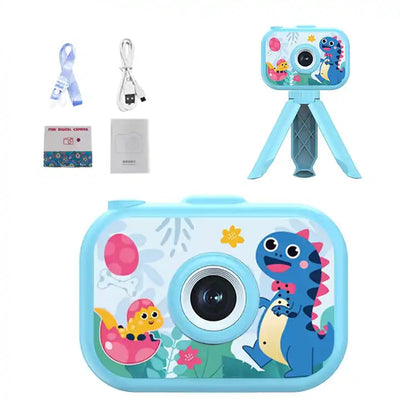 Children Mini Digital Unicorn Spaceman Camera - Educational 1080P Video Camera for Outdoor Photography