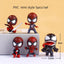 5 PCS/SET Spider-Man Toys - Pop Superhero Action Figures with Spider Q Doll for Kids