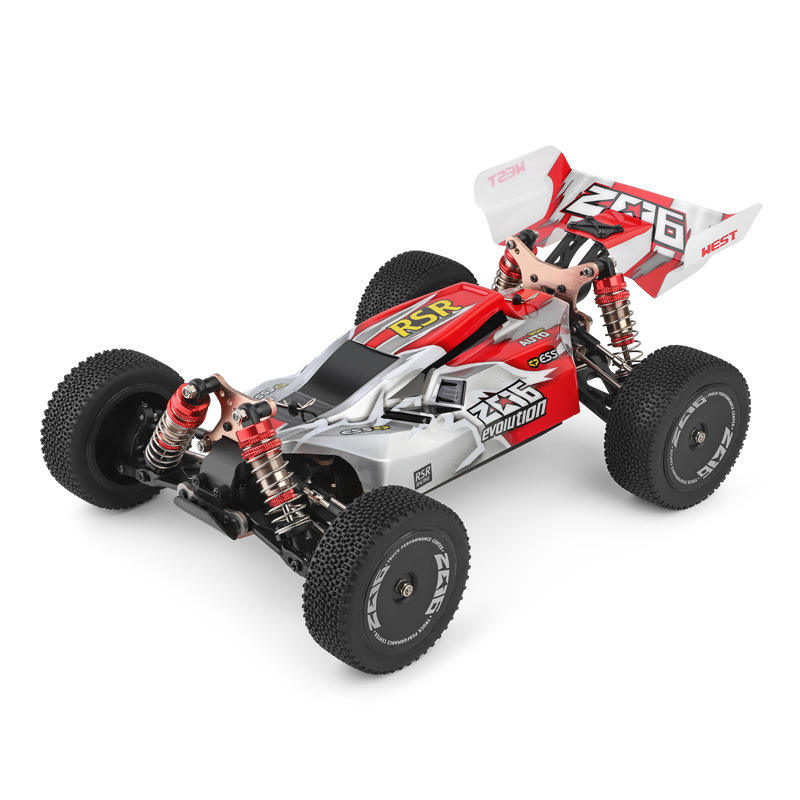 WLtoys 144012 1/14 4WD RC Car – High-Speed Brushed Buggy with Carbon Fiber Chassis