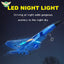 Intelligent Gyroscope Long Range Anti-Impact Glider - Hand Throwing Amphibious Electric RC Plane Toy