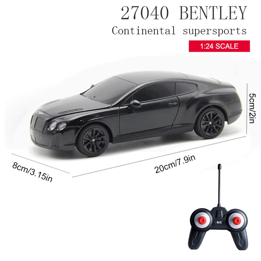 Licensed 2.4G 4CH 1/24 RC Car – Electric Rock Crawler, Ready-to-Go, Indoor-Outdoor Adventure