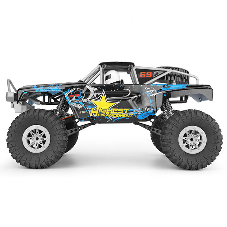 1/10 Scale 4X4 Off-Road Electric RC Crawler Truck – 2.4G Climbing Remote Control Car for Boys