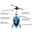 Airplane Model 2CH Alloy RC Helicopter Toys -  Radio Control Aircraft Toy RC Flying Hobby Remote Control Airplane Toys