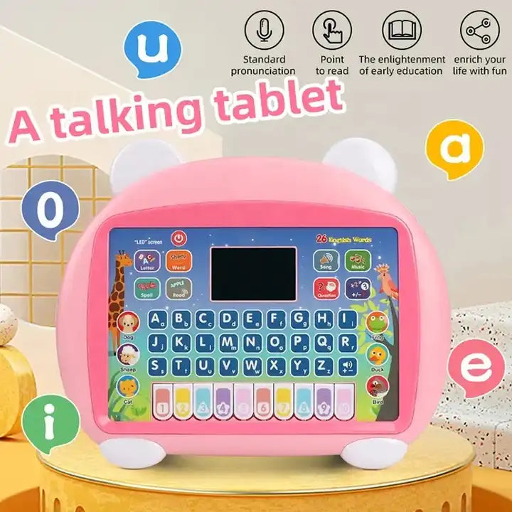 Children?s Talking Tablet Laptop | English Learning Machine Educational Toy for Kids