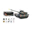 1:20 Scale 2.4G RC Shooting Tank - Battery Operated Remote Control Tank for Kids