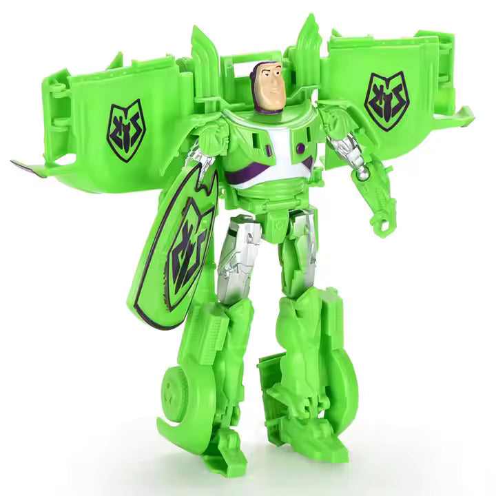 2-in-1 Transforming Robot Toy for Kids - Cartoon Deformation Toy