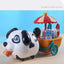 Educational Ice Cream Trolley Cart Pretend Play Game | Voice Sound Control Induction Walking Dog Simulation Electric Pet Toy