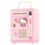 Sanrio Hello Kitty Cartoon Cute Piggy Bank | Mini ATM Money Saving Box for Kids & Adults