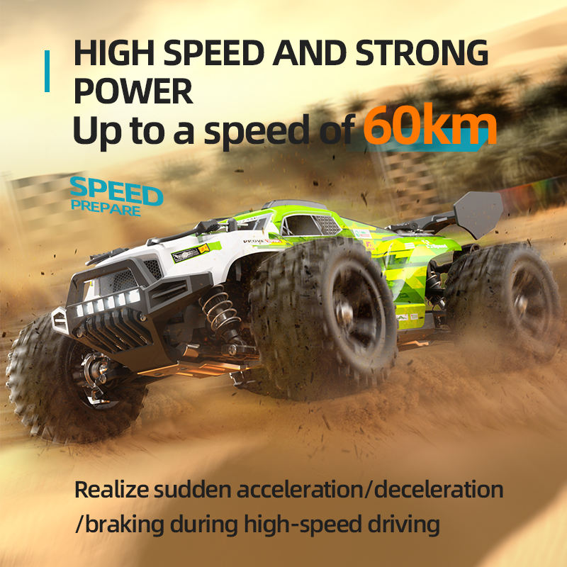SCY 18101 1/18 Scale 4WD Brushless RC Crawler Car - 2.4G Remote Control Off-Road Vehicle