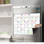 Removable Kids Magnetic Paper Whiteboard Wall Calendar Planner Monthly Fridge Magnet Stickers