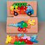 Mermaid Slide Puzzle Game Fun Sliding Puzzle Toy Set for Kids Birthday Party Favors