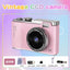 4K Professional Digital Camera with Instant Color Adult Photo Print Camera and Thermal Paper Printer