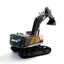 1592 RC Excavator - 2.4G 1:14 Simulation Excavator with Alloy Bucket for Boys