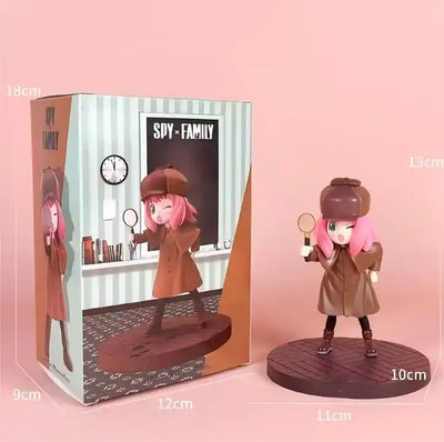 4 Styles 13CM Manga Figurine Statues - SPY FAMILY Detective Fashion Anya Forger Model Toys PVC Anime Figure