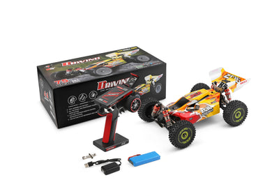 1/14 Brushless 4WD RC Buggy – 2.4G Electric Off-Road Radio Control Car Toy