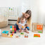 Children's Soft Rubber Building Blocks - Early Education Splicing and Assembling Toys for Indoor Play