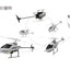 Altitude Hold Remote Radio Control - 4 Channel Flybarless Brushless Electric RC Helicopter