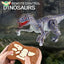 Remote Control Realistic Dinosaur Toy - 2.4G Walking T-Rex with Sound and Light