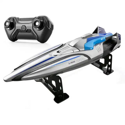 Wireless Outdoor Remote Control Speedboat - Dual Motors, Long Range, 30KM/H Racing RC Boat