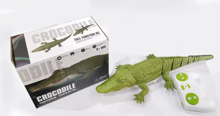 2.4GHz Remote Control Crocodile Toy - Interactive Water Play for Kids