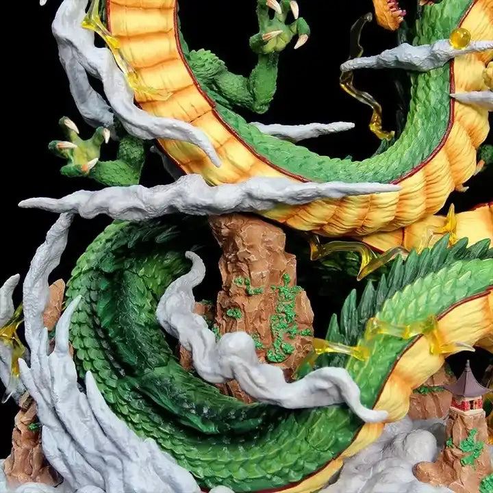 Dragon Ball Z Action Figures - PVC Shenron & Son Goku Collectible Statues