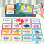 3D Visual English Words Cognitive Card - Literacy Learning Flash Cards for Toddlers