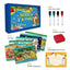 Reusable Preschool Learning Busy Book, Interactive Educational Toy for Early Childhood Development