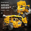 6 in 1 Plastic DIY Toy – Engineering Bulldozer Truck Deformation Transform Robot Car