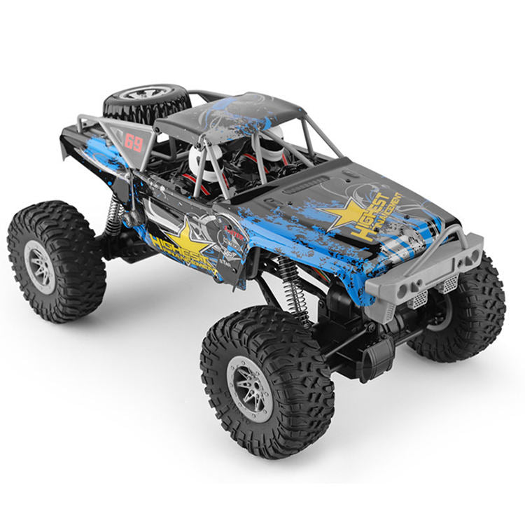 1/10 Scale 4X4 Off-Road Electric RC Crawler Truck – 2.4G Climbing Remote Control Car for Boys