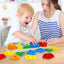 Educational Wooden Sorting Stacking Toys for Toddlers - Fun Developmental Play with DDP Shipping to Saudi Arabia