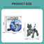 DIY Robot Cat Toy for Kids - Self-Assembled Sound & Light Interactive Robot