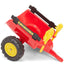 Kids Pedal Tractor Ride-On Toy - Removable Digger Excavator for Children