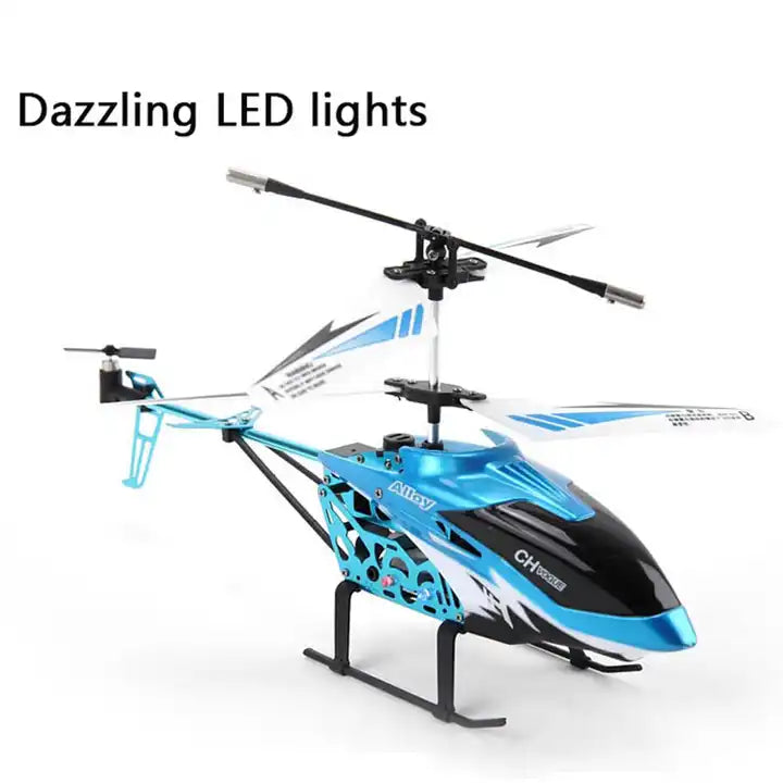 Airplane Model 2CH Alloy RC Helicopter Toys -  Radio Control Aircraft Toy RC Flying Hobby Remote Control Airplane Toys