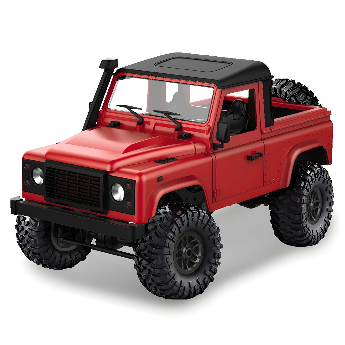 MN-91 Land Rover 1/12 Scale 2.4GHz 4WD High-Speed Remote Control Racing Truck - Electronic Sports Climbing RC Car