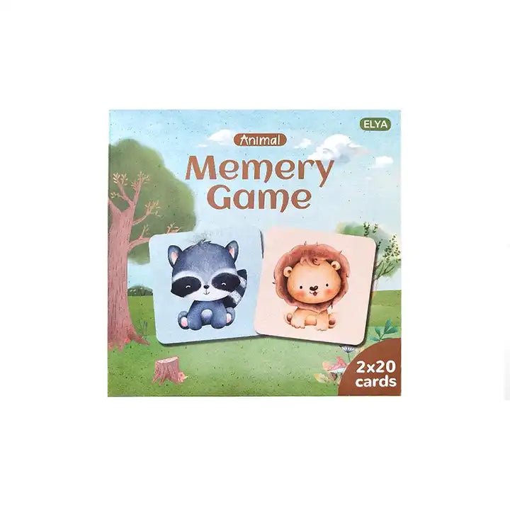 Kids Playing Cards with Packaging - Flash Memory Card Game for Children