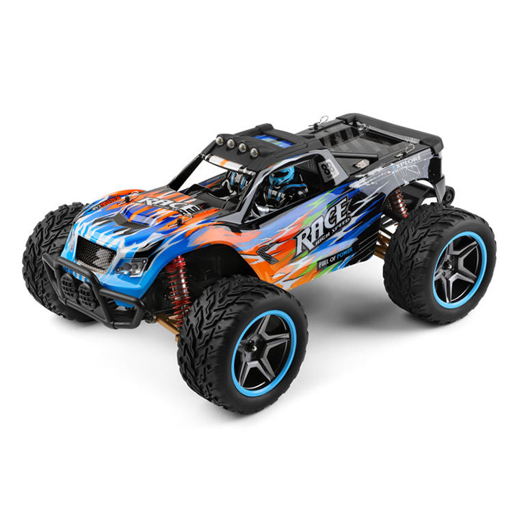 Wltoys 104019 1/10 RC Car – 2.4G 4WD Brushless High-Speed Monster Truck with LED Lights